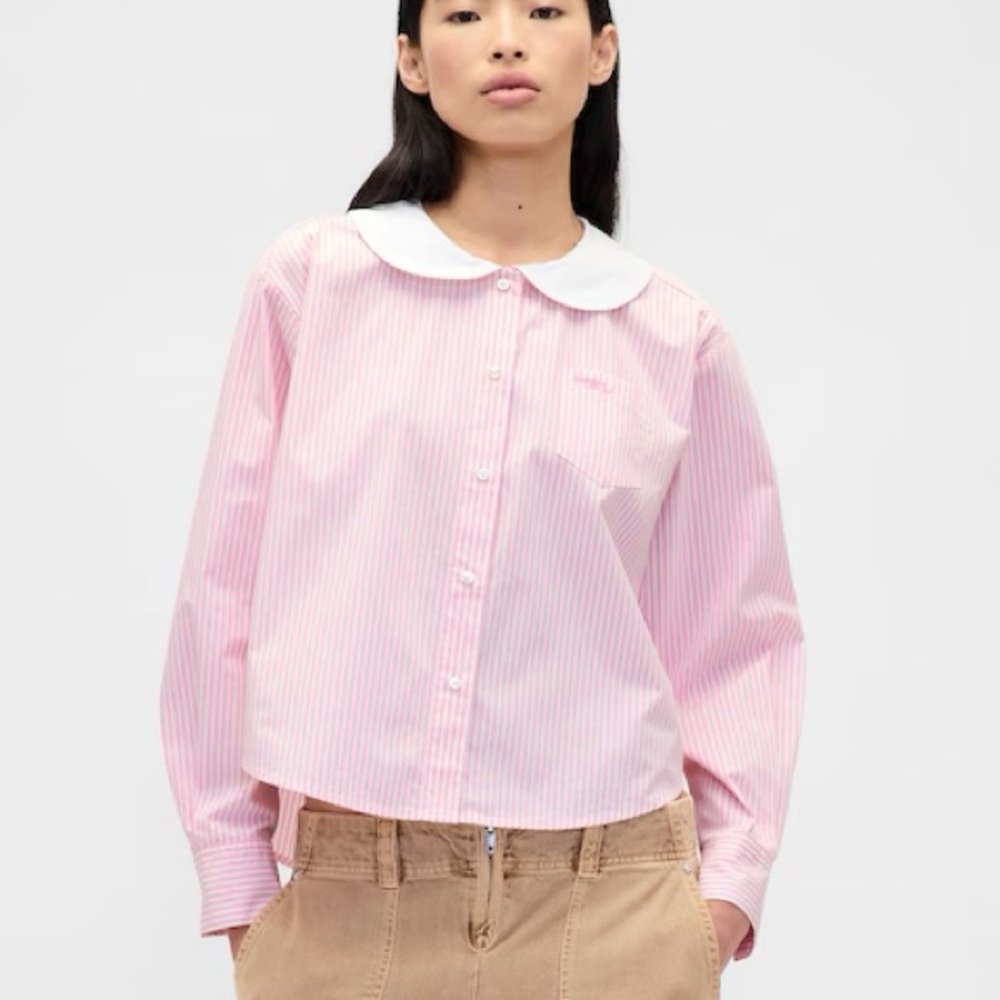 Gap x Sandy Liang Poplin Oversized Shirt